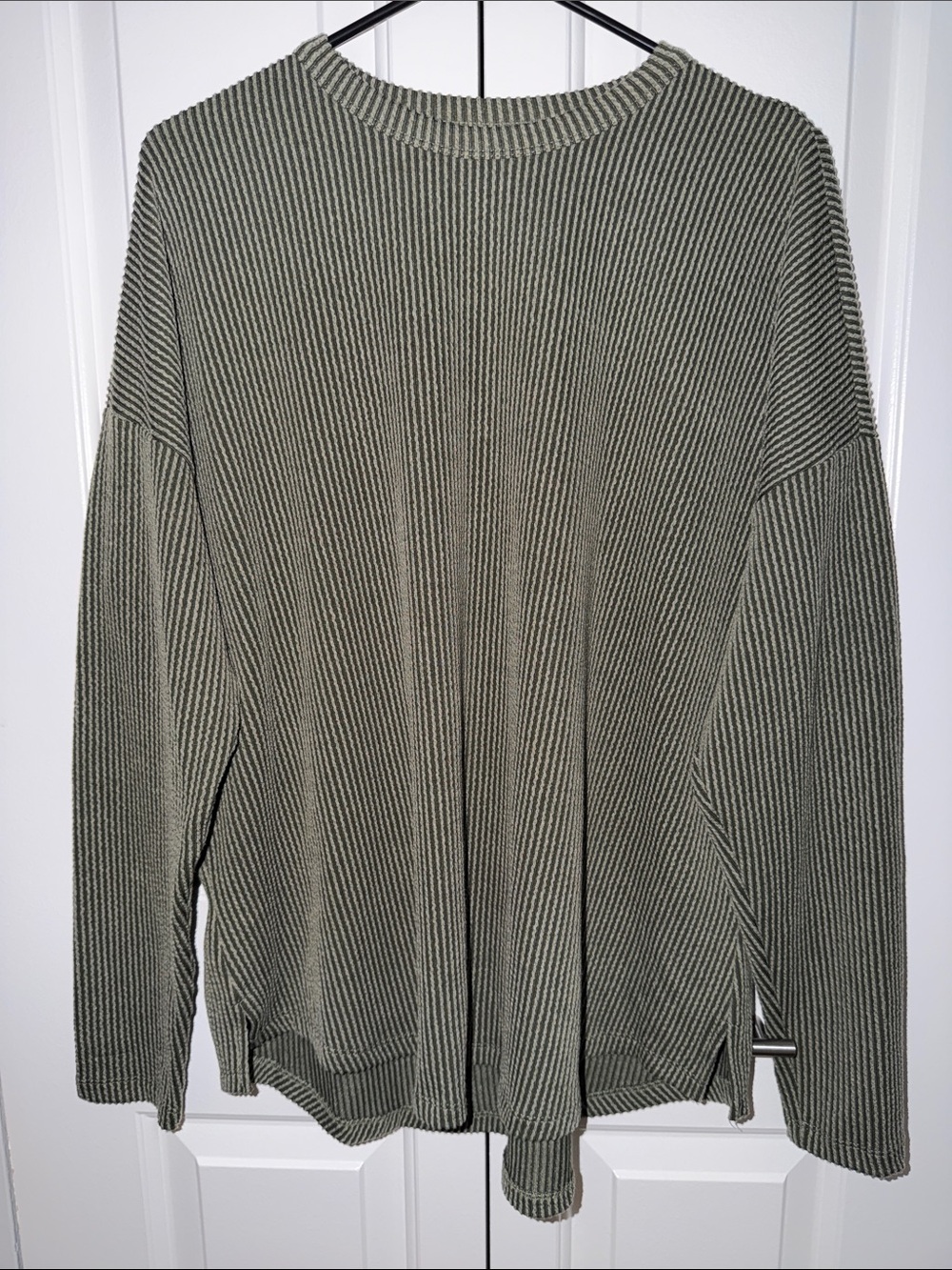 Maurices Olive Green Textured Too